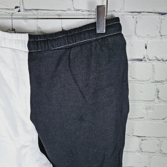 DESERT DREAMER | colour block two-tone drawstring waist jogger sweatpants - Picture 4 of 8